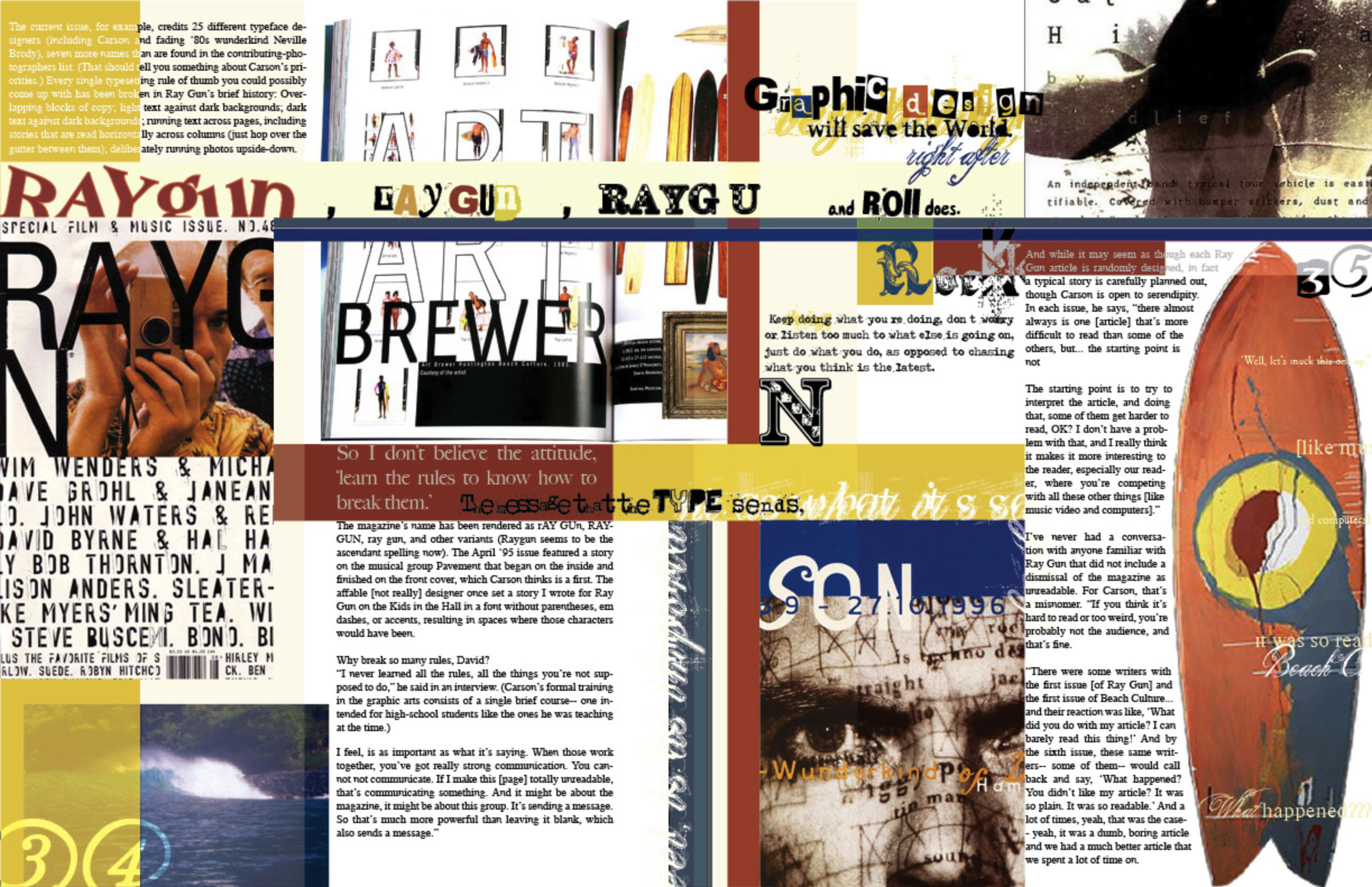Raygun spread